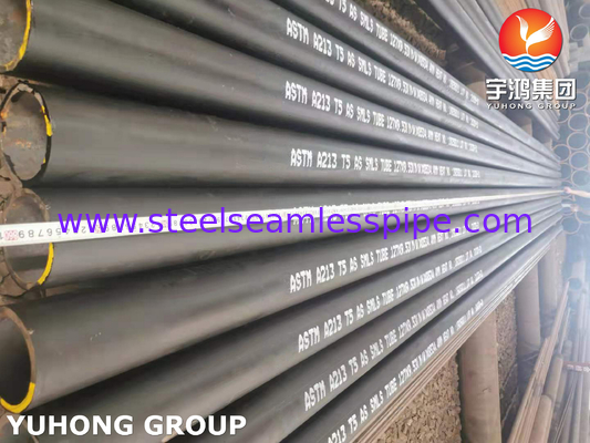 Superheater Alloy Steel Seamless Tube, ASTM A213 Gr.T5, Digunakan di Pembangkit Listrik