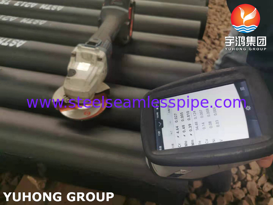 Superheater Alloy Steel Seamless Tube, ASTM A213 Gr.T5, Digunakan di Pembangkit Listrik