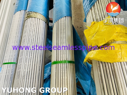 Stainelss Steel Welded Pipe A269 TP304 304L Daya tahan tinggi untuk penukar panas, menara pendingin, aplikasi kondensor