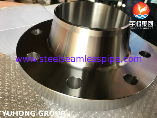 ASTM A182 F60, UNS S32205, Flange Leher Las Baja Dupleks 1,4462, Wajah Bergaris B16.5
