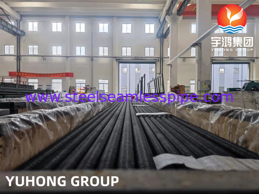 ASTM A179 Aluminium Carbon Steel Embedded Fin Tube Untuk Penukar Panas dan Sistem Pendingin