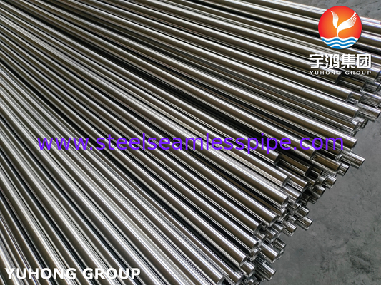 ASME SA213 ASTM A213 TP304 Tabung penukar panas stainless steel tanpa jahitan