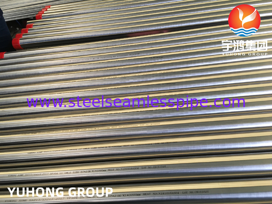 ASME SA213 ASTM A213 TP304 Tabung penukar panas stainless steel tanpa jahitan