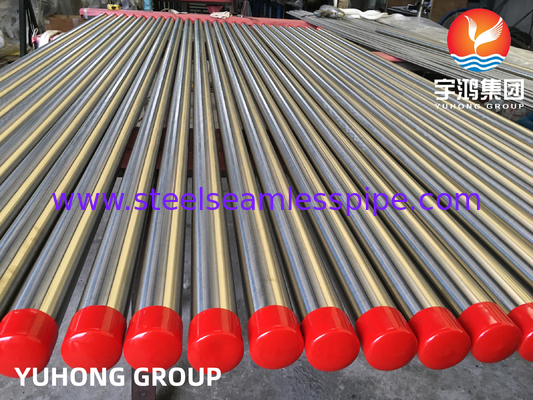 ASME SA213 ASTM A213 TP304 Tabung penukar panas stainless steel tanpa jahitan