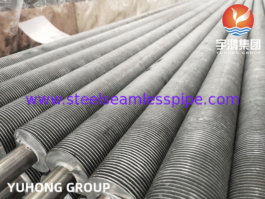 Tabung Fin Fined Tube ASME SA249 TP304 Aluminium1060 Radiator Heat Exchanger Air Cooler Aplikasi