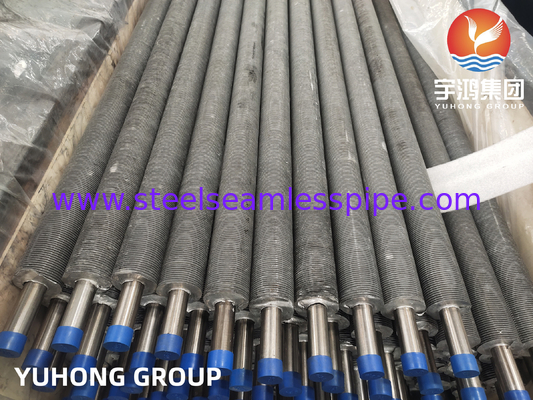 Tabung Fin Fined Tube ASME SA249 TP304 Aluminium1060 Radiator Heat Exchanger Air Cooler Aplikasi