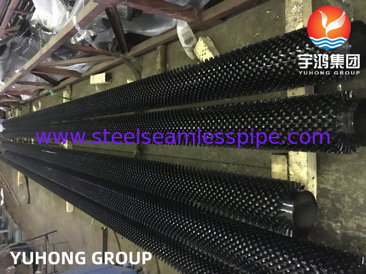 ASTM A335 P9 ALLOY STEEL FIN TUBE STUDDED TUBE NDE TERSEDIA