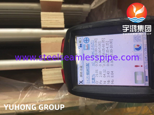 ASTM B444 Alloy 625 (UNS N06625) tabung U Bend tanpa jahitan untuk penukar panas