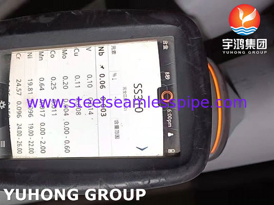 Pipa Baja Tahan Karat Austenitik Tanpa Sambungan ASTM A312 TP310S Untuk Penukar Panas