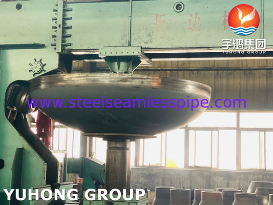 Tangki Gas Minyak Torispherical Dished Head Berakhir Untuk Tank Boiler Stainless steel Tank Head SS304 SS316 Pressure Vessel