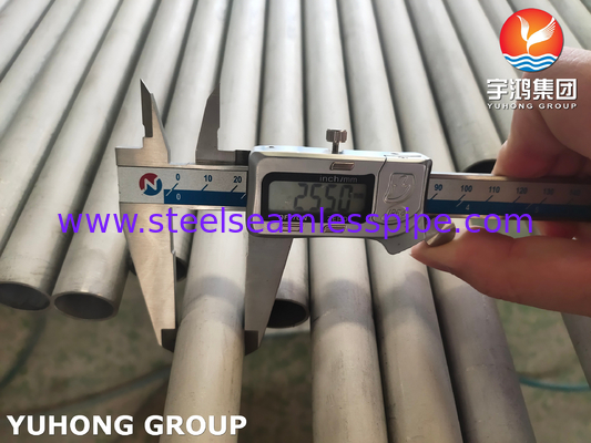 ASME SA789 / ASTM A789 S32205 Tabung stainless steel dupleks