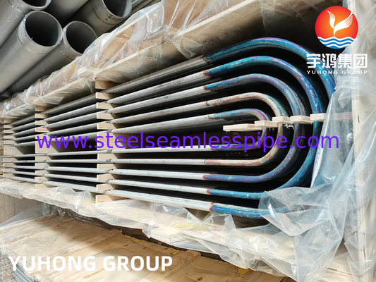ASME SA213 TP316L Stainless Steel U Bend Tube untuk Panas dan Boiler