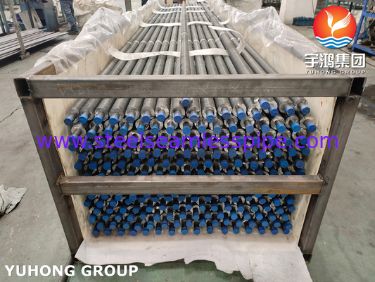 ASME SA179+Al1060 G-Type/Embeded Fin Tube Untuk Aplikasi Heat Exchanger