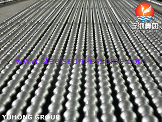 ASTM A312 TP310S tabung bergelombang dari stainless steel untuk penukar panas dan boiler