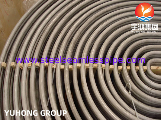 Steel stainless Seamless ASTM A213 / ASME SA213 TP321 / TP321H / TP347H Boiler U Bend Tube