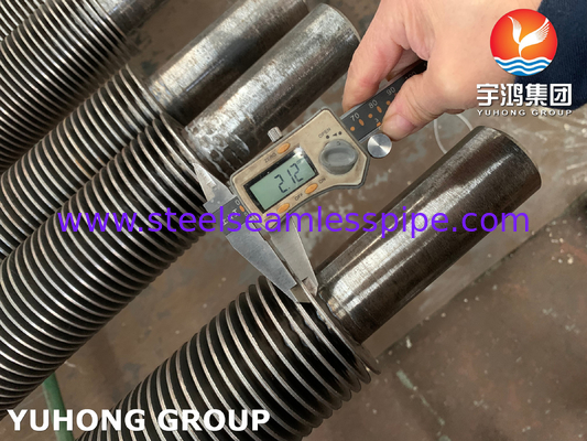 ASTM A106 Gr.B Baja Karbon HFW U Bend Fin Tube Untuk Layanan Tekanan Tinggi