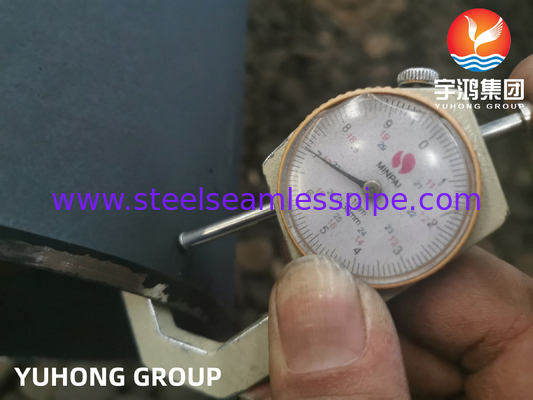 ASTM A335 / ASME SA335 P9 Baja Alloy Pipe Seamless Black Painting Beveled End