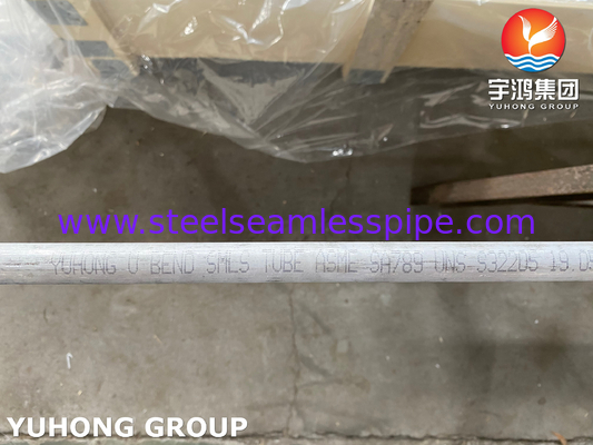 Tabung penukar panas stainless steel dupleks ASTM A789 / ASME SA789 S32205
