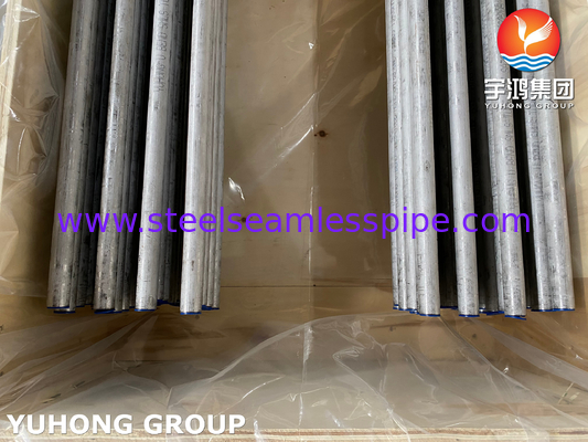 Tabung penukar panas stainless steel dupleks ASTM A789 / ASME SA789 S32205