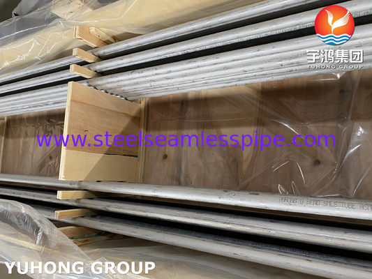 Tabung penukar panas stainless steel dupleks ASTM A789 / ASME SA789 S32205