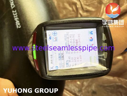 ASTM A420 WPL3 Fitting Baja Siku Las Butt Radius Panjang Suhu Rendah