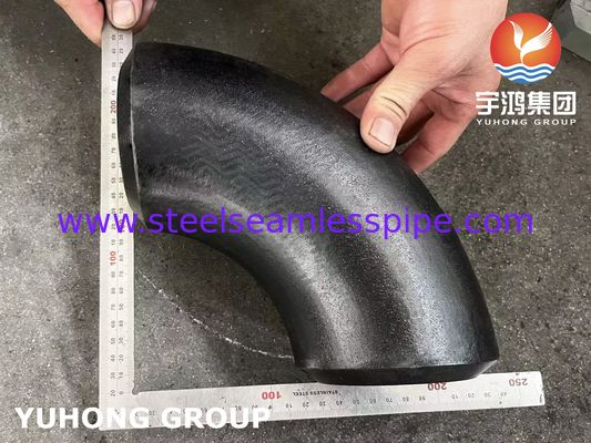 ASTM A420 WPL3 Fitting Baja Siku Las Butt Radius Panjang Suhu Rendah