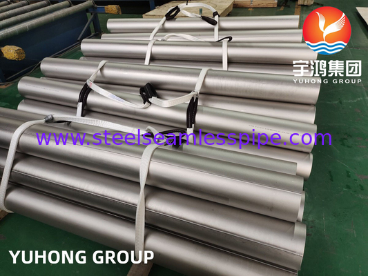 ASTM B514 Inconel 800H UNS N08800 Inconel Nikel Alloy Pipe Las untuk Pengolahan Gas