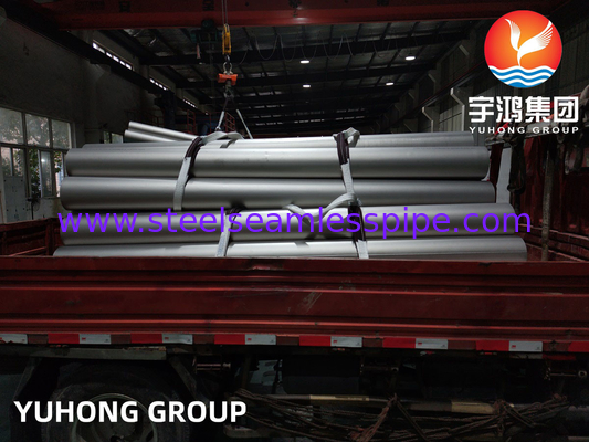 ASTM B514 Inconel 800H UNS N08800 Inconel Nikel Alloy Pipe Las untuk Pengolahan Gas
