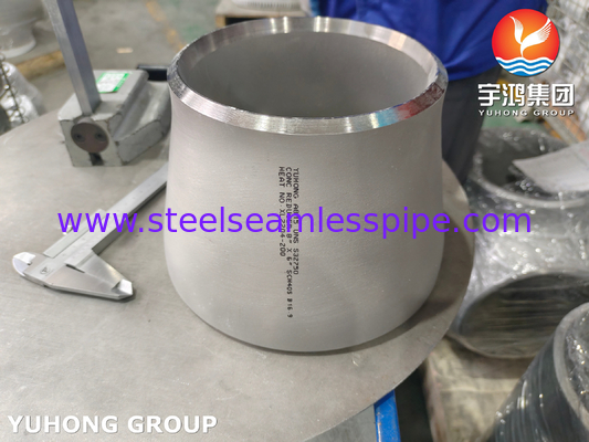ASTM A815 UNS S32750 Perlengkapan Pipa Baja Super Duplex  2507 Reducer
