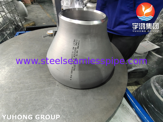 ASTM A815 UNS S32750 Perlengkapan Pipa Baja Super Duplex  2507 Reducer