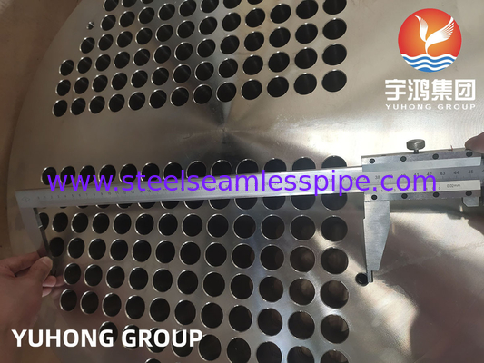 Lembar tabung lapis ASTM A266 Gr.2 Karbon dengan pelat tabung lapis stainless-