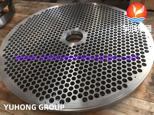 Lembar tabung lapis ASTM A266 Gr.2 Karbon dengan pelat tabung lapis stainless-