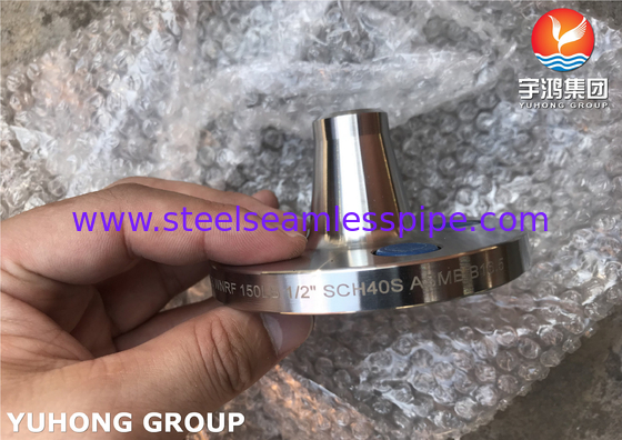 Flang baja super dupleks ASTM A182 F53, UNS S32750 Weld Neck Flange, RF, FF, B16.5