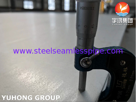 ASTM A240 904L N08904 Lembar baja tahan karat