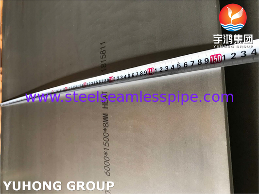ASTM A240 904L N08904 Lembar baja tahan karat