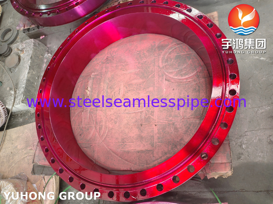Flang baja tahan karat ASTM A182 F310, UNS S31000 Weld Neck RTJ Flange B16.5