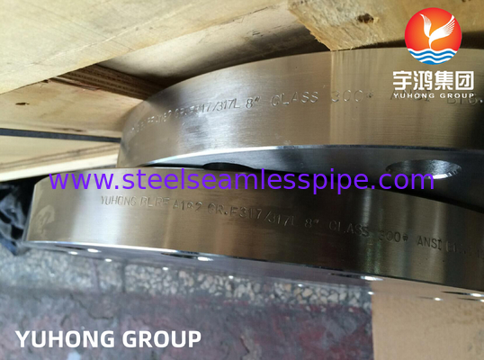 ASTM A182 F317/317L 1.4449/1.4438 Flange Blank dari Baja Berkualitas