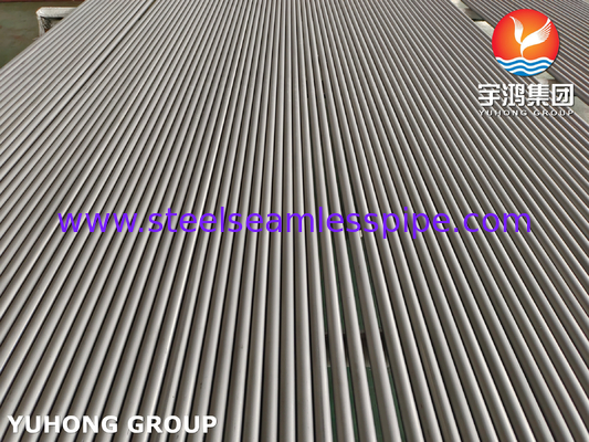 ASME SA268 TP410 1.4006 Tabung Pertukaran Panas Mulus Stainless Steel