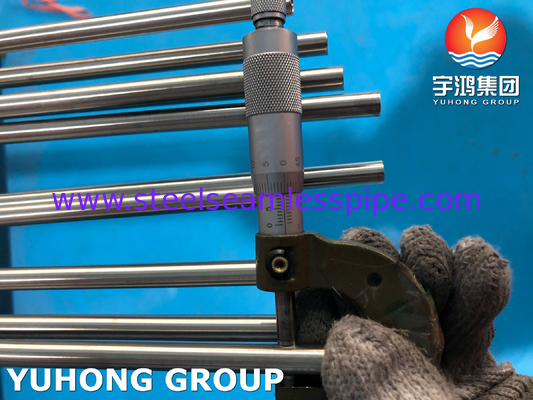 ASTM A270 TP316L Tabung Saniter SS Austenit Tanpa Jajar