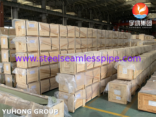 Admiralty Tabung Kuningan Perunggu Tabung Air Paduan Tembaga Tabung Tu B111 C44300 19.05MM * 2.11MM * 7315MM ,O61,ET/HT Heat Exchanger