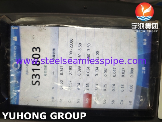ASTM A789 S31803- Anpoob tidak berlapis dari baja tahan karat pada kedua sisi
