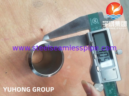 ASTM B366 Inconel 600 / UNS N06600 Fitting Buttweld Pemecil Konsentris Nickel Alloy