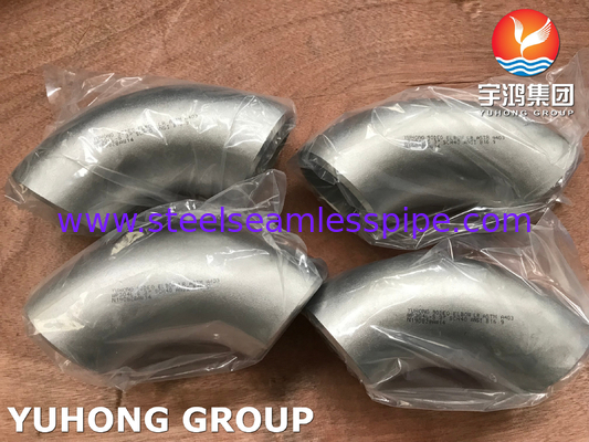 ASTM A403 WP304L Elbow Buttweld Fitting dari stainless steel ASME B 16.9