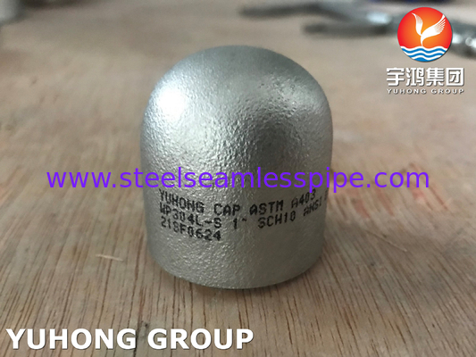 ASTM A403 WP304L 1.4307 End Cap Buttweld Fitting dari stainless steel