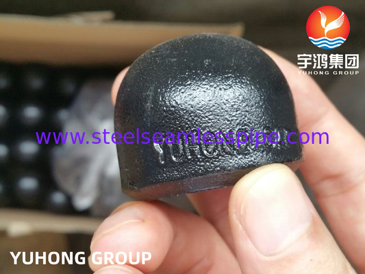 ASTM A234 WPB End Cap Pemasangan Pipa Buttweld Baja Karbon