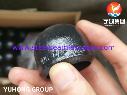 ASTM A234 WPB End Cap Pemasangan Pipa Buttweld Baja Karbon