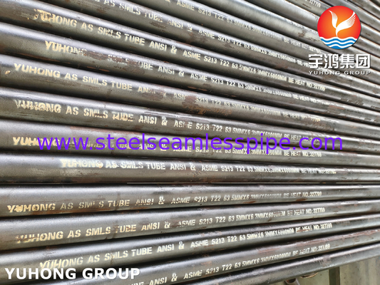 ASME SA213 T22 / 12Cr2Mo Tube Steel Alloy Seamless, Digunakan untuk Boiler dan Superheater di Pembangkit Listrik
