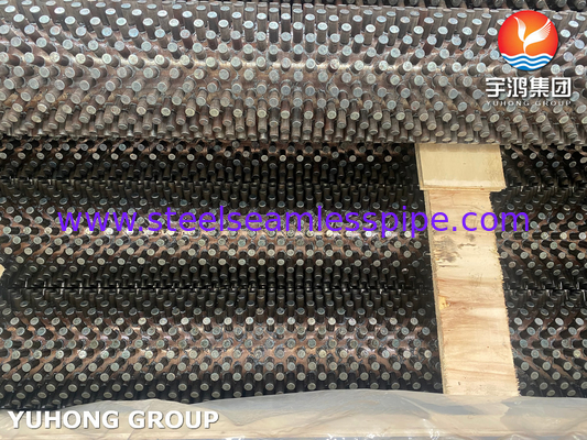 ASTM A213 Kelas T9 Baja Alloy Tube Seamless Tubed Fin Tube Untuk Tungku Uap