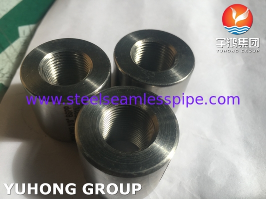 Fittings pipa tempa dari stainless steel ASTM A182 F316L, BSPP Threaded Coupling 3000LBS