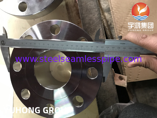 ASTM A182 F51 Duplex Steel Forged Weldneck Flange RF B16.5 Untuk Minyak dan Gas